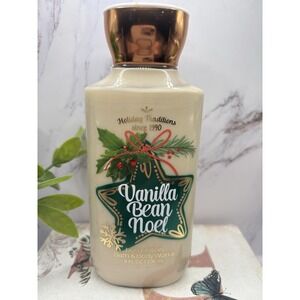 BATH & BODY WORKS Holiday Traditions Vanilla Bean Noel Full Size 8oz Body Lotion